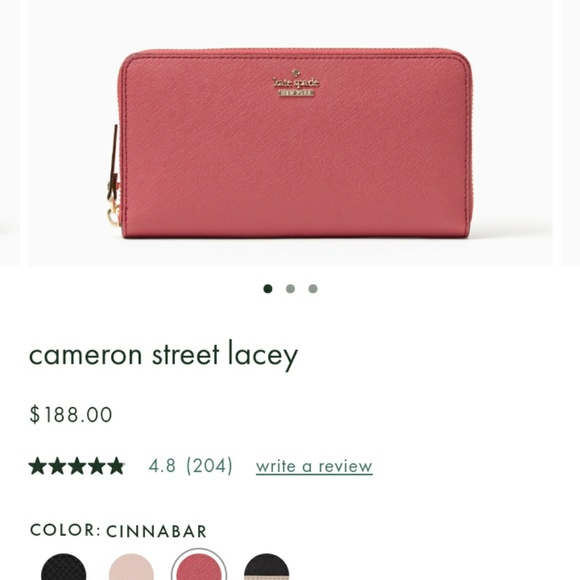 Kate Spade Cameron Street Lacey Wallet - Picture 5 of 5